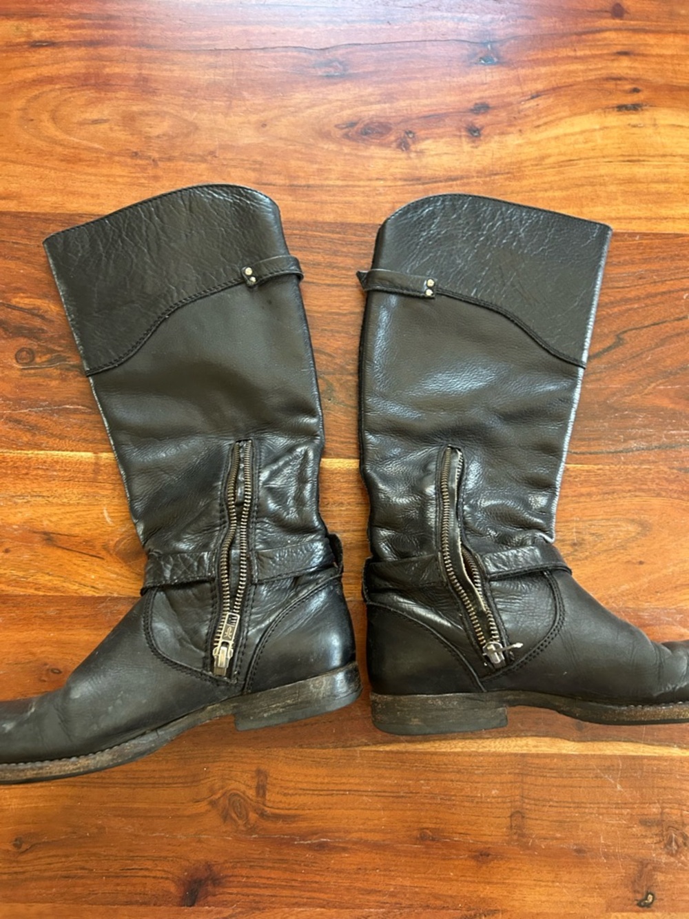 Frye women’s Phillip riding boots leather black - Picture 5 of 13